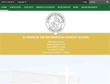 Tablet Screenshot of mai.schools.smcdsb.on.ca