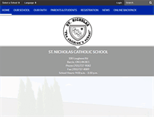 Tablet Screenshot of nic.schools.smcdsb.on.ca