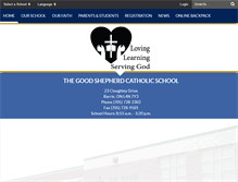Tablet Screenshot of gsh.schools.smcdsb.on.ca