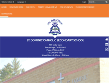 Tablet Screenshot of dom.schools.smcdsb.on.ca